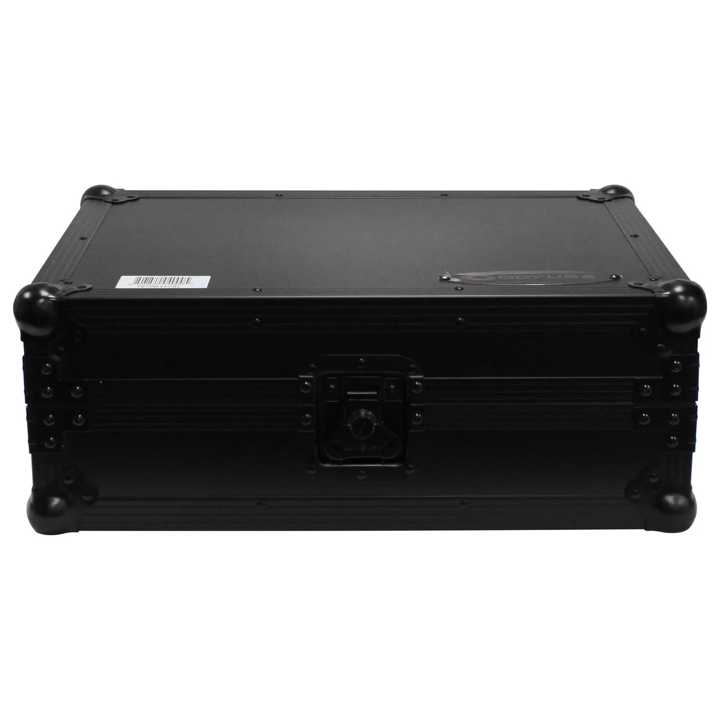 Odyssey FZ12MIXXDBL - Universal Black 12″ Format DJ Mixer Flight Case with Extra Deep Rear Cable Compartment