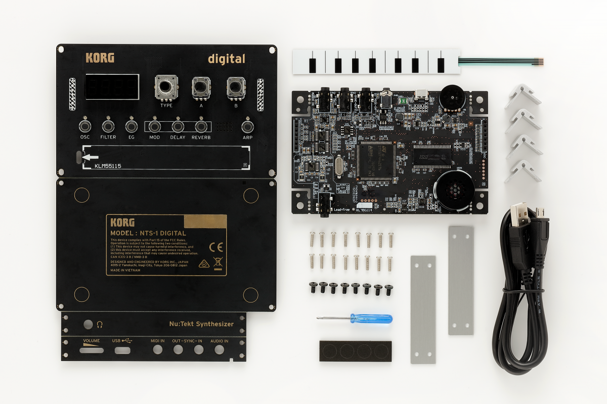 Korg NTS-1 Nu:Tekt Digital DIY Synthesizer Kit