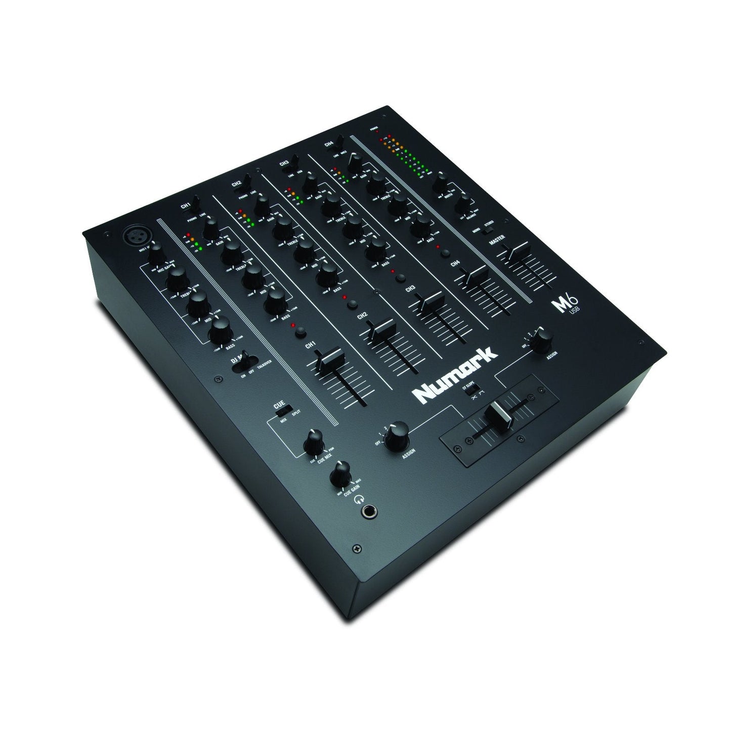 Numark M6 USB
4-Channel USB DJ Mixer