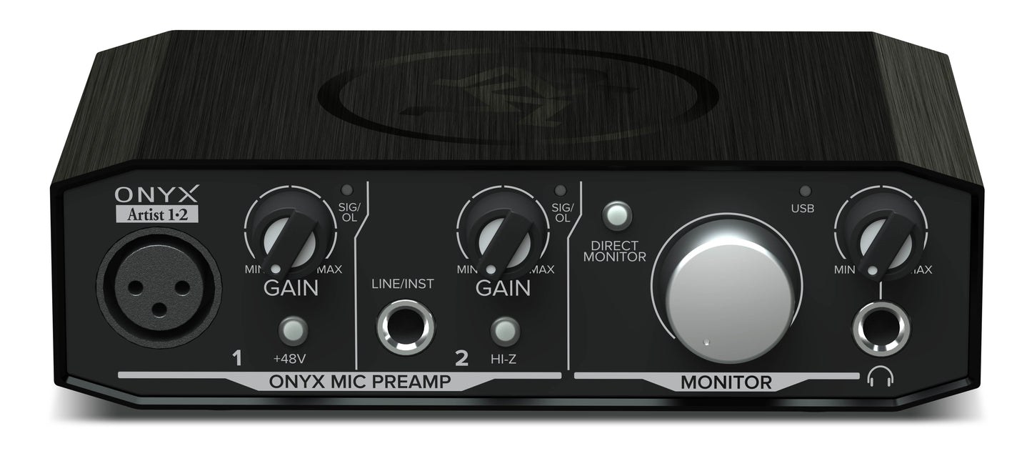 Mackie Onyx Artist 1.2 2x2 USB Audio Interface