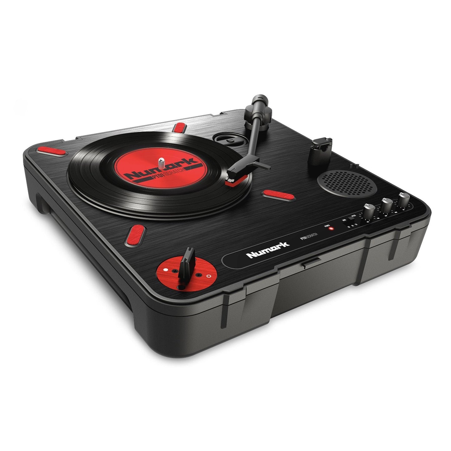 Numark PT01 Scratch
Portable Turntable with DJ Scratch Switch