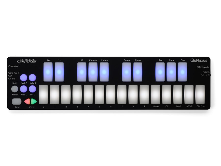 QuNexus USB MIDI CV Mini Keyboard Controller