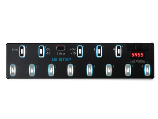 12 Step Chromatic Keyboard Foot Controller