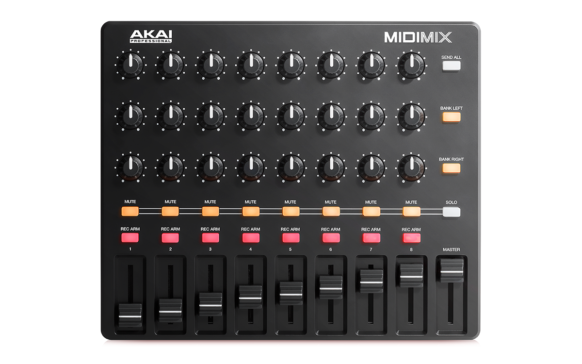 AKAI MIDI MIX High-Performance Portable Mixer/DAW Controller