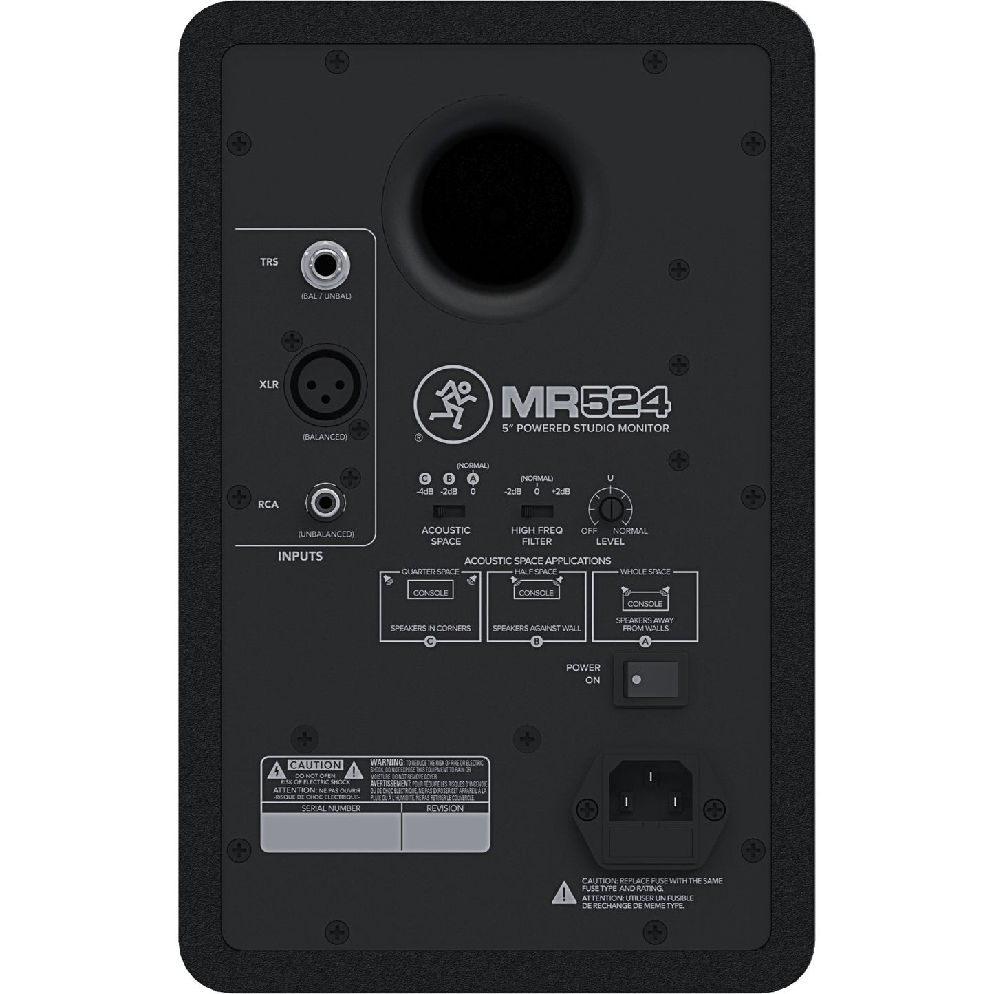 Mackie MR524 5" Powered Studio Monitor (Single)