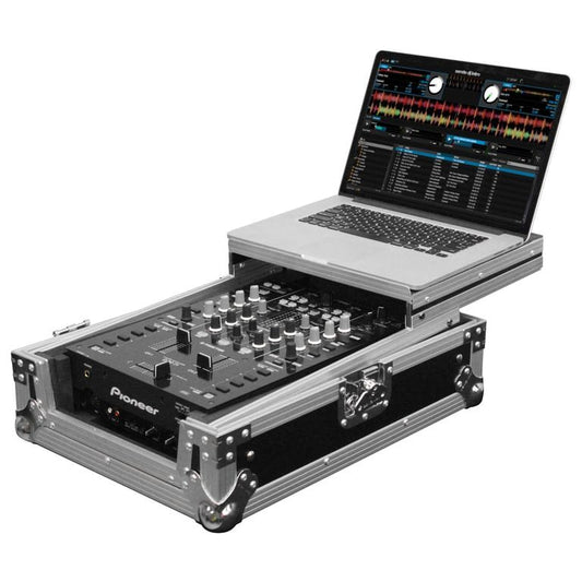 Odyssey 10″ DJ Mixer Case with Glide Laptop Platform