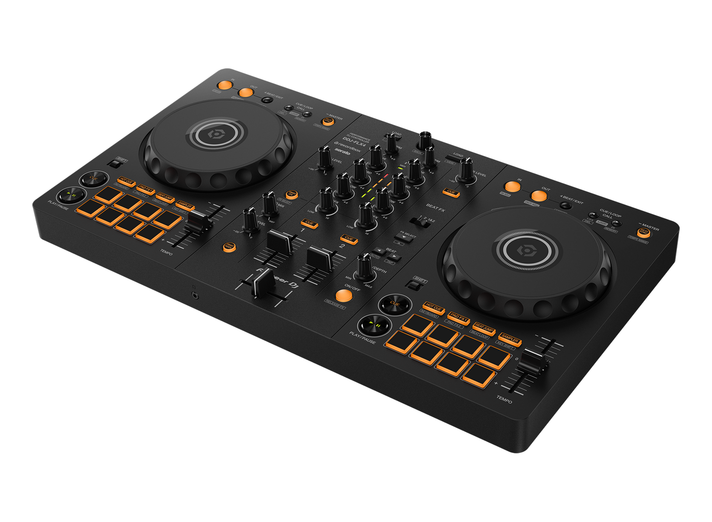 DDJ-FLX4 - 2-channel DJ controller for multiple DJ applications